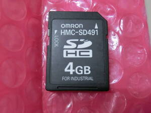 FOR INDUSTRIAL SDカード 4GB OMRON HMC-SD491 産業用 新古品