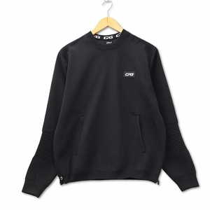 CPG GOLF シーピージー ゴルフ 2308-22203 tech mix warm sweater テックミックスウォームセーター 2 Black