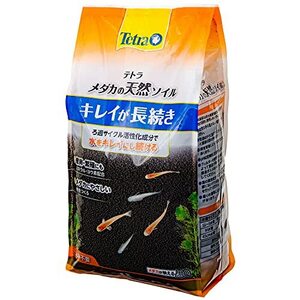 テトラ (Tetra) テトラ メダカの天然ソイル 2.3L 底砂 アクアリウム 金魚 水草 熱帯魚 水槽