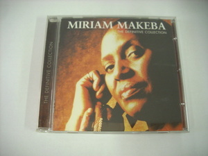 ■CD　ミリアム・マケ―バ / ミリアム・マケ―バの歴史 南アフリカ MIRIAM MAKEBA THE DEFINITIVE COLLECTION ◇r3203