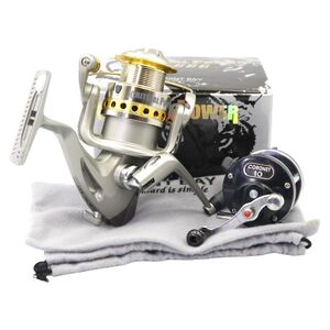 釣り用リール2点まとめ Point Bay Critical Power3000 / DAIWA CORONET10 現状品 #1174