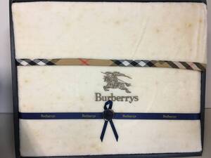 A3162　Burberrys　バーバリー　コットンボアシーツ　現状品　長期保管品　訳あり