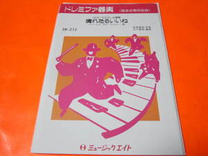 楽譜　器楽合奏　晴れたらいいね　ドリームズ・カム・トゥルー　同梱サイズ【７】