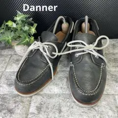 【良品】Danner　ダナー　デッキシューズ　レザー　7 Vibramソール