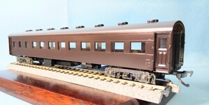 【美品】動作未確認 天賞堂 HOゲージ「スハ43」客車 鉄道模型 電車 列車 趣味 八王子引き取りOK241102