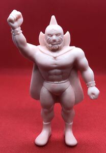 キン消し　丸越　黄金マスク　悪魔将軍　デカ消し　キン肉マン　悪魔超人　肌色　ペールオレンジ　当時物　キンケシ