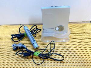 送料520円！　貴重　レトロ　SONY　ソニー　WALKMAN　ウォークマン　MZ-E710　ポータブルMDプレーヤー　長期保管品　現状品