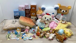 ① キャラ ( リラックマ おさるのジョージ トムとジェリー 等) ぬいぐるみ 食器類 グッズ 等 まとめ セット[D1671]