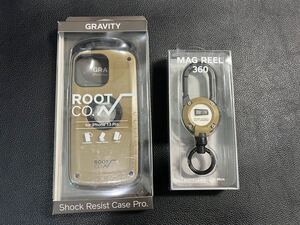 ROOT CO. ルートコー iPhone13Pro用ケースと別注マグリール