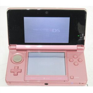 1円【一般中古】Nintendo 任天堂/ニンテンドー3DS/ミスティピンク/CTR-001(JPN)/63