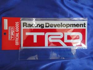 マジ本物在庫！TOYOTA Racing Development TRD 08231-SP011-B3 Bタイプ 本物 TRD 定番ロゴステッカー 大サイズ 送料無料(条件付