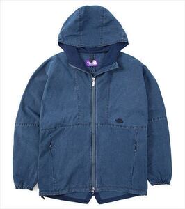 ★美品★THE NORTH FACE PURPLE LABELノースフェイスパープルレーベル★Indigo Mountain Wind ParkaインディゴマウンテンウインドパーカーS