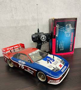 #2170 タミヤ RC NISSAN 300ZX フェアレディZ 日産 全長約44㎝ Futaba MEGA TECH JUNIOR ラジコン送信機 動作未確認