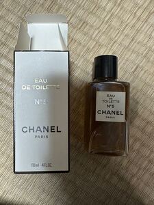 シャネル CHANEL No5 EAU DE TOILETTE 118ml 香水　未使用品