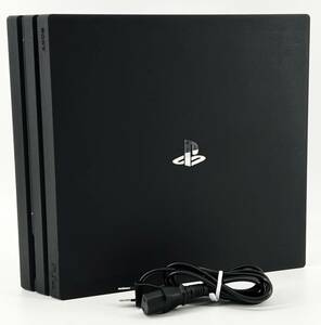 1円スタート 中古ゲーム機 PlayStation4 Pro 1TB CUH-7000BB01 ジェット・ブラック プレステ PS4 プレイステーション