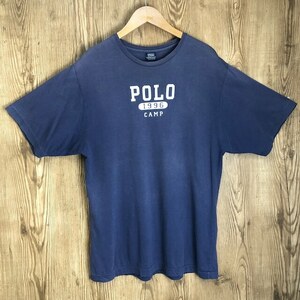 ★90s VINTAGE Polo by Ralph Lauren 1996 CAMP Tシャツ メンズXLサイズ 90年代 ラルフローレン 古着 e24060501