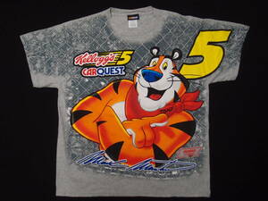 ◆古着卸USA■NASCAR☆Tシャツ★★★L　Kellogg