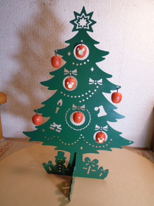 ディズニイ　ミッキーマウス　クリスマスツリー　スチール製　美品・展示品