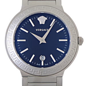 ［飯能本店］VERSACE ヴェルサーチ ラウンドマーク ラウンド 腕時計 メンズ DH77462