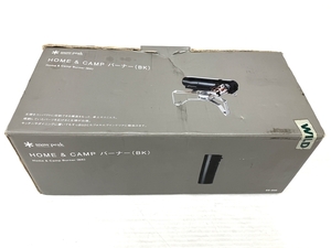 【動作保証】snow peak GS-600 HOME&CAMP バーナー ガス シングルバーナー キャンプ アウトドア 中古 O8863554