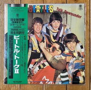 THE BEATLES / TALK DOWNUNDER★ビートル・トークⅡ インタビュー集 国内盤レコードLP！