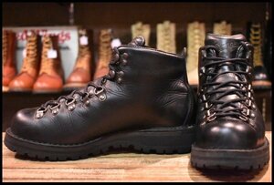 【7EE 良品 白タグ】Danner ダナー マウンテンライト ブラック 31530 ゴアテックス GORE-TEX ビブラム415 ブーツ HOPESMORE