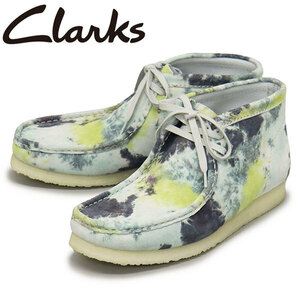 Clarks (クラークス) 26169726 Wallabee Boot ワラビーブーツ メンズ ブーツ Multicolour CL079 UK8-約26.0cm