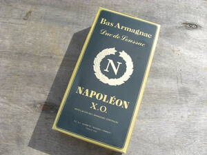 k10【古酒】未開栓 箱付 ルーサック アルマニャック ナポレオン ブランデー特級 De Loussac Napoleon XO Bas Armagnac Vintage with Box 