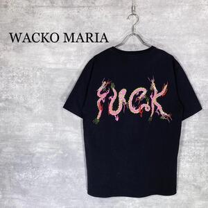 『WACKO MARIA』ワコマリア (L) バックプリント半袖Tシャツ