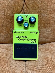 【美品】BOSS SD-1 SUPER OVER DRIVE