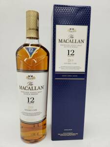 【未開栓】The MACALLAN ザ・マッカラン 12年 ダブルカスク ウイスキー 700ml 40% 箱付