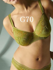 G70☆シモーヌペレール simone perele 海外高級ランジェリー　ブラ