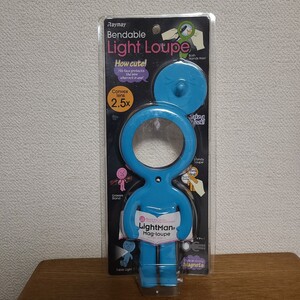 レイメイ藤井 ライトマン マグルーペ LEDライト付 ブルー LTM186A　新品・未使用