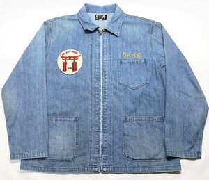 TAILOR TOYO (テーラー東洋) 1960s Style Blue Denim Okinawa Jumper “FAR EAST CRUISE 69” / オキナワジャンパー TT15269 美品 size XL