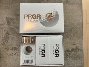 【2025年干支マーク入り】PRGR PREMIUM ボール 半DZ〔6球入り〕定価:4,620円　プロギア　プレミアム　令和7年　干支ボール　巳年