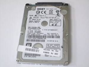 HGST 500GB 26929時間 2.5インチHDD HTS545050A7E380