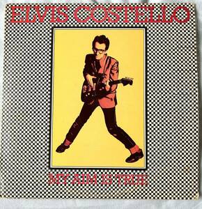 1977年 コロンビアレコードエルヴィス・コステロ Elvis Costello LPレコード マイ・エイム・イズ・トゥルー My Aim Is Trueアリソン