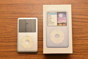 Apple iPod classic 160GB（A1238・MC293J/A）シルバー アイポッドクラシック★動作未確認