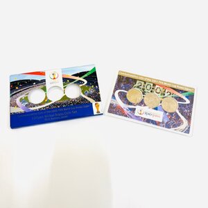 【LEY190IT】2002 FIFA World Cup Korea/Japan 500円 ニッケル黄銅 貨幣セット 額面1500円分 サッカー ワールドカップ コレクション