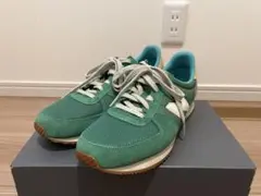 【美品】New Balance ニューバランス 220 グリーン 緑 メンズ