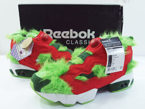 希少 新品 29cm Reebok INSTA PUMP FURY CV Grinch インスタポンプフューリー グリンチ US11 リーボック BD4758 F