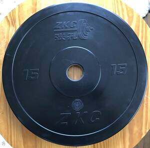 ★新品★ ZKC オリンピックプレート トレーニングディスク 10kg x 2枚 (計20kg) 50mm ★IWF公認品★