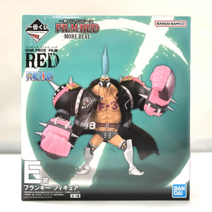 【中古】バンダイ フランキー 一番くじ ワンピース FILM RED -MORE BEAT- E賞 フィギュア[240015250313]