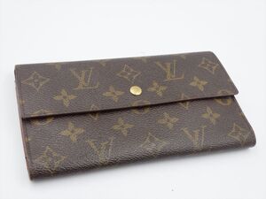 374199【1円スタート】Louis Vuitton ルイヴィトン M61217 モノグラム ポルトフォイユ インターナショナル TH1925 財布 ウォレット