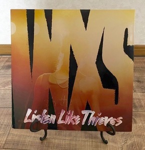 LP 帯付■インエクセス★INXS リッスン・ライク・シーヴス／クリス・トーマスがプロデュースを担当、ヒット曲「What You Need」他[廃盤]