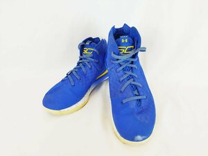 中古品 UNDER ARMOR Curry 3ZERO 25.5cm アンダーアーマー メンズ スニーカー シューズ 靴 バスケット バッシュ / 名古屋発10-241△