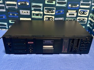 Nakamichi ナカミチ　高音質独立３ヘッドカセットデッキ　ZX-5 動作品 おまけ:　日本語取説lと希少なメンテナンス用Service Manual SP40