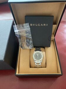 美品★ブルガリ BVLGARI ★ 腕時計 ST35S ソロテンポ ★クォーツ ★メンズ