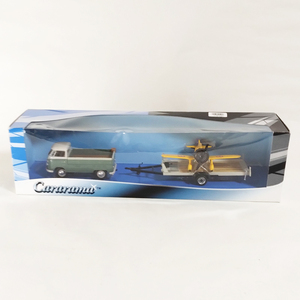 ■ 未使用 Cararama hongwell ワーゲン トラック バス 牽引 飛行機 VW ピックアップ トレーラー カララマ ホンウェル ■