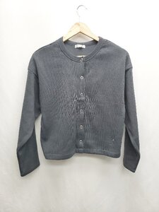 ◇ ◎ ●未使用● CRAFT STANDARD BOUTIQUE タグ付き 長袖 ニット カーディガン サイズF グレー系 レディース P